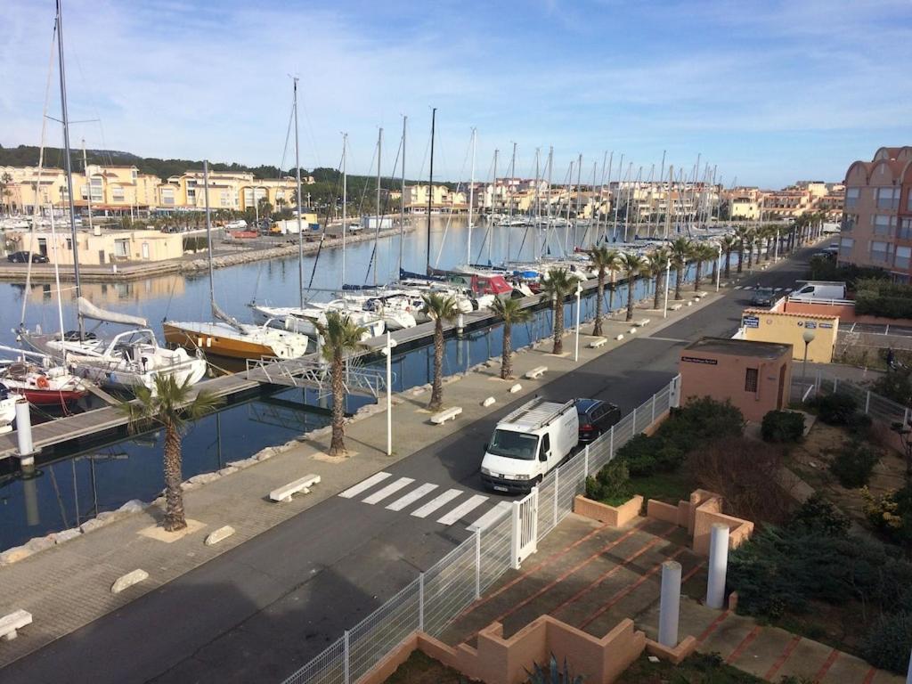 Gruissan Appartement Calme, Vue Sur Port De Plaisance -Clim, Empl.Parking Extérieur photo