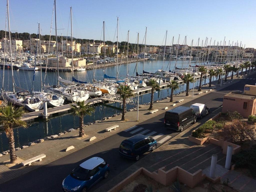 Gruissan Appartement Calme, Vue Sur Port De Plaisance -Clim, Empl.Parking Extérieur photo